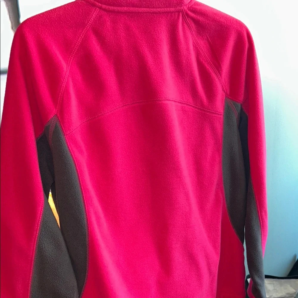 Tek Gear Pink and Gray L/S Sweat Jacket with zipper w/pockets - Picture 5 of 6